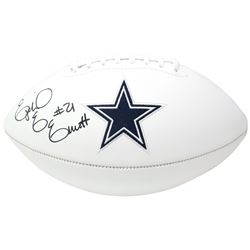 Ezekiel Elliott Signed Dallas Cowboys Logo Football (Beckett COA)