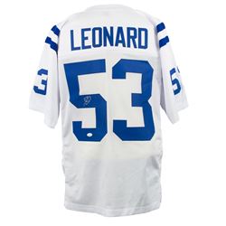 Darius Leonard Signed Indianapolis Colts Jersey (JSA COA)
