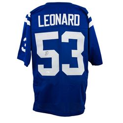 Darius Leonard Signed Indianapolis Colts Jersey (JSA COA)