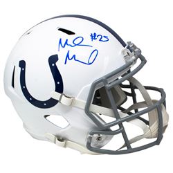 Marlon Mack Signed Indianapolis Colts Full Size Speed Helmet (JSA COA)