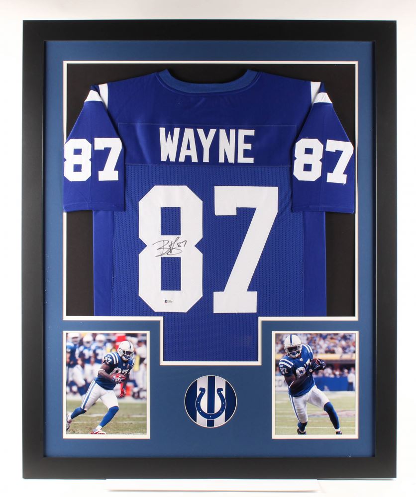 reggie wayne signed jersey