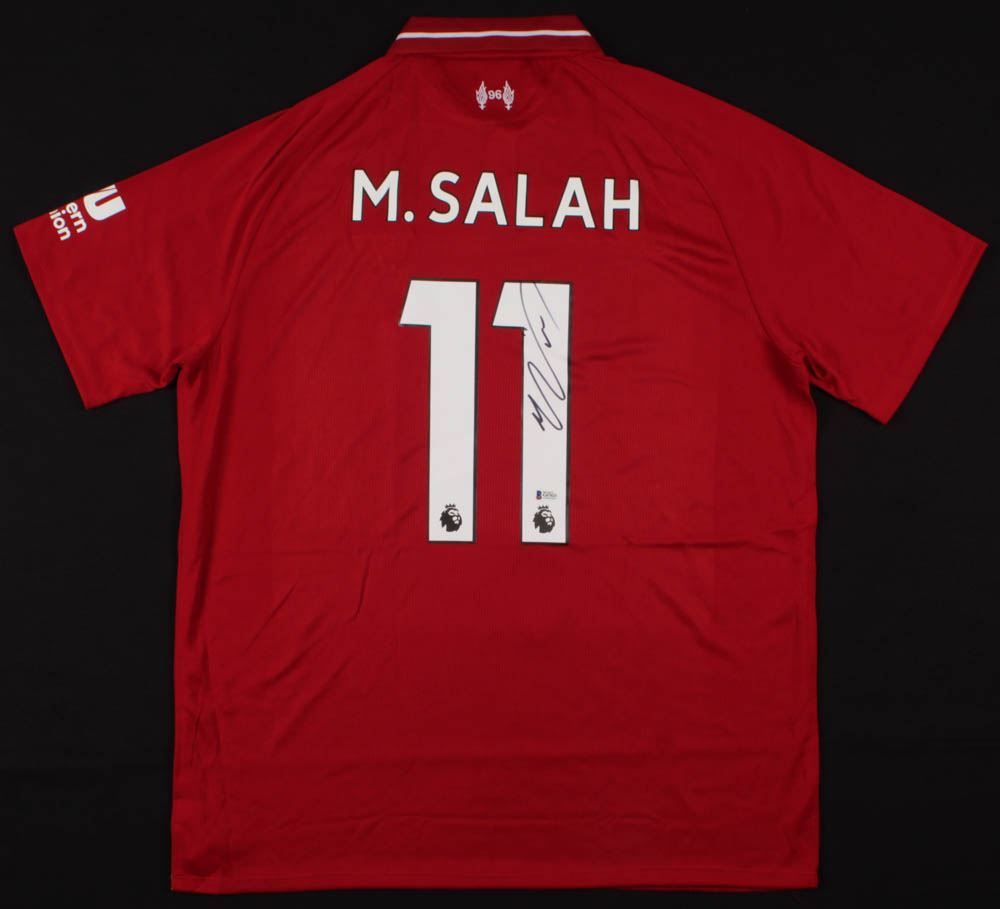 mohamed salah signed jersey