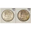 Image 1 : Lot of (2) 1884-O $1 Morgan Silver Dollar Coins