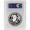 Image 2 : 1989 China 1 oz. New York Coin Show Silver Horse Coin PCGS PR69DCAM