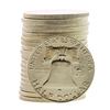 Image 2 : Roll of (20) Brilliant Uncirculated 1959 Franklin Half Dollar Coins