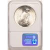 Image 2 : 1923 $1 Peace Silver Dollar Coin NGC MS66