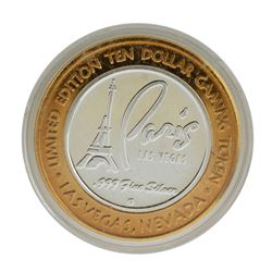 .999 Silver Paris Casino Resort Las Vegas, NV $10 Casino Limited Edition Gaming