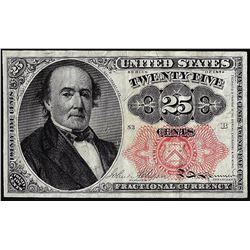 1874 Fifth Issue Twenty-Five Cents Fractional Currency Note
