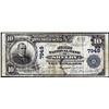 Image 1 : 1902 $10 First National Bank of Shelby National Currency Note - Tear