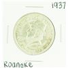 Image 1 : 1937 Roanoke North Carolina Commemorative Half Dollar Coin