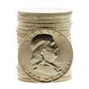 Image 1 : Roll of (20) Brilliant Uncirculated 1961 Franklin Half Dollar Coins