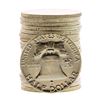 Image 2 : Roll of (20) Brilliant Uncirculated 1961 Franklin Half Dollar Coins