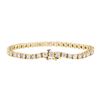 Image 2 : 14KT Yellow Gold 6.25 ctw Diamond Bracelet