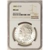 Image 1 : 1883-O $1 Morgan Silver Dollar Coin NGC MS64