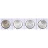 Image 2 : Lot of (4) 1896 $1 Morgan Silver Dollar Coins