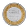 Image 1 : .999 Fine Silver Circus Circus Casino Reno, NV $10 Limited Edition Gaming Token