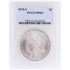Image 1 : 1878-S $1 Morgan Silver Dollar Coin PCGS MS62