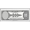 Image 2 : 1929 Ten Unit American Bank Note Test Note