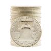 Image 2 : Roll of (20) Brilliant Uncirculated 1954-D Franklin Half Dollar Coins