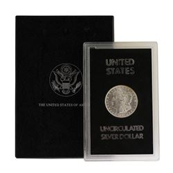 1887 $1 Morgan Silver Dollar Coin Uncirculated GSA w/Box