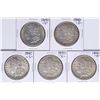 Image 1 : Lot of (5) 1890-S $1 Morgan Silver Dollar Coins