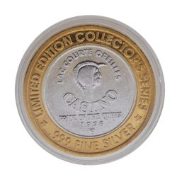 .999 Silver LAC Courte Oreilles $10 Casino Limited Edition Gaming Token