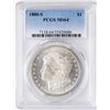 Image 1 : 1880-S $1 Morgan Silver Dollar Coin PCGS MS64