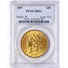 Image 1 : 1897 $20 Liberty Head Double Eagle Gold Coin PCGS MS61
