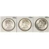 Image 1 : Lot of (3) 1886 $1 Morgan Silver Dollar Coins