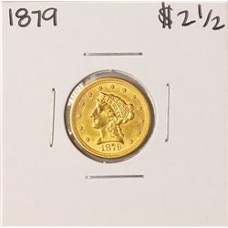 1879 $2 1/2 Liberty Head Quarter Eagle Gold Coin