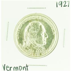 1927 Vermont Commemorative Half Dollar Coin