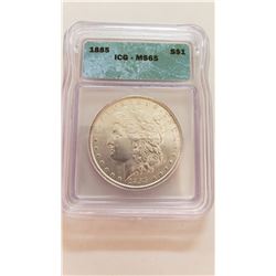 1885 Morgan Dollar