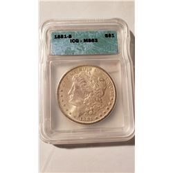 1881-S Morgan Dollar