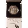 Image 1 : 2014 Civil Rights Proof Silver Dollar