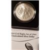 Image 1 : 2014 Civil Rights UNC Silver Dollar