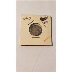 1929-D Mercury Dime