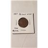 Image 1 : 1857 Half Cent