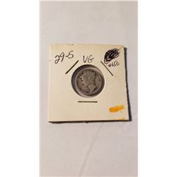 1929-S Mercury Dime