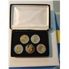 Image 1 : 5 Coin Mt Rushmore Nat Historic Mint