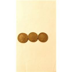 1900,1901,1902 Liberty V Nickels