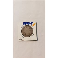 1895 P Barber Quarter
