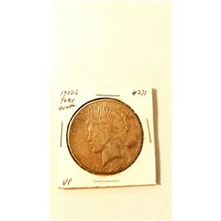 1922 S Peace Dollar