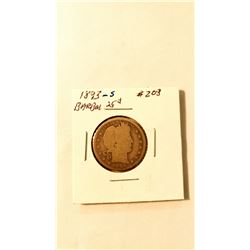 1893 Barber Quarter
