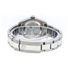 Image 6 : Rolex Ladies Stainless Steel Green Vignette Diamond Quickset Datejust Wristwatch