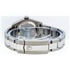 Image 7 : Rolex Ladies Stainless Steel Green Vignette Diamond Quickset Datejust Wristwatch