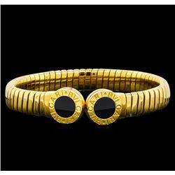 Bvlgari 18KT Yellow Gold Cuff Bracelet