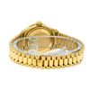 Image 6 : Rolex Ladies 18K Yellow Gold Black Diamond And Emerald President Wristwatch With