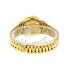 Image 7 : Rolex Ladies 18K Yellow Gold Black Diamond And Emerald President Wristwatch With