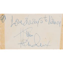 Jimi Hendrix 1968 Signature