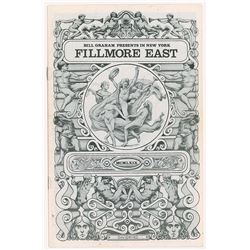 Woodstock: John Mayall Fillmore East Program